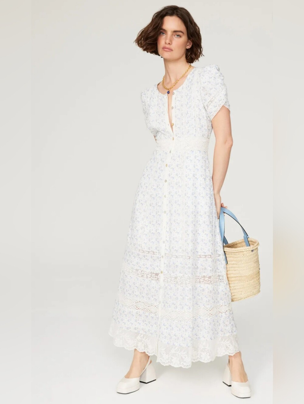 LoveShackFancy  Tamsin Dress Women Size 10